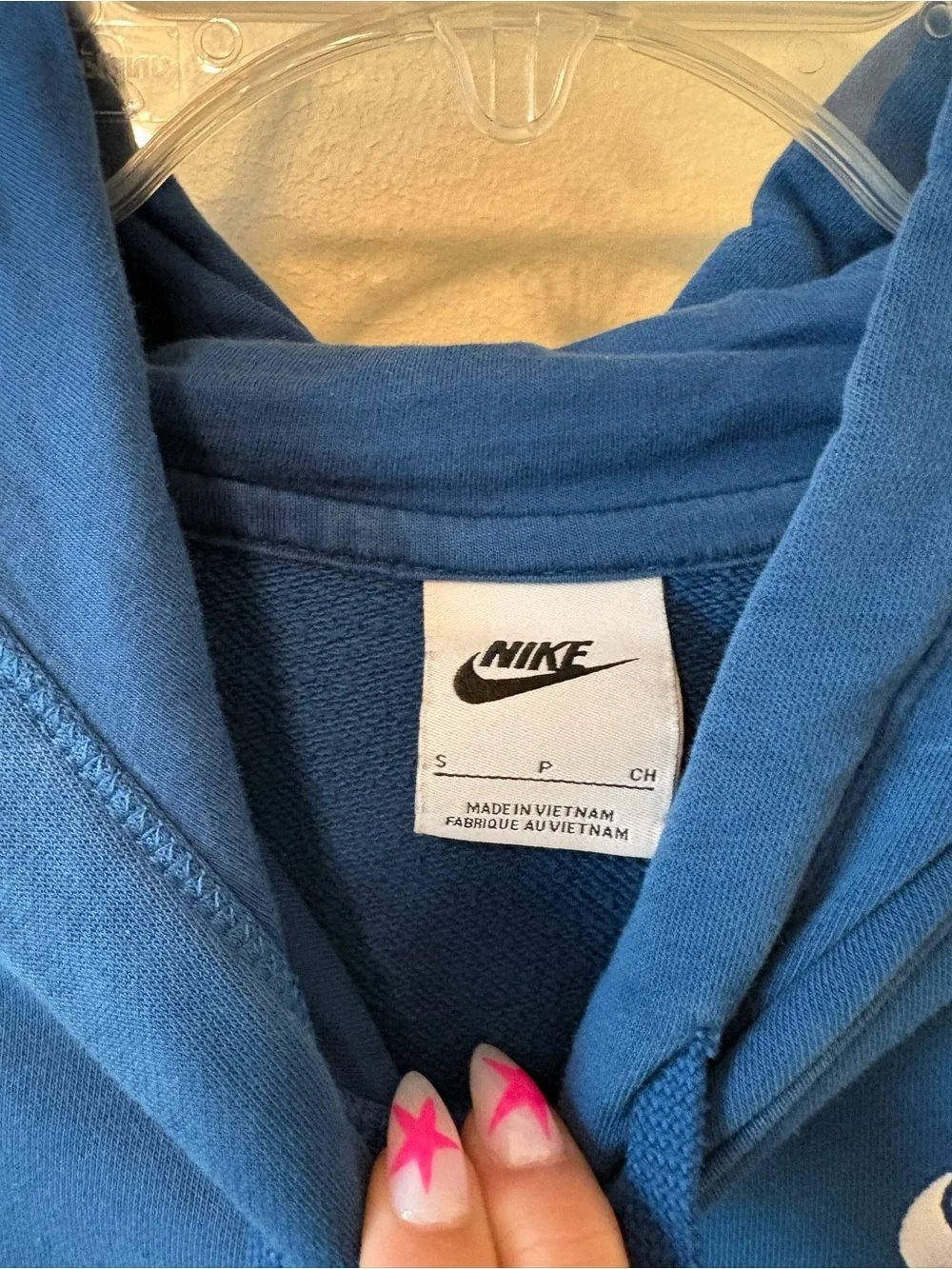 Nike Women’s Blue Pullover Hoodie - Classic Logo